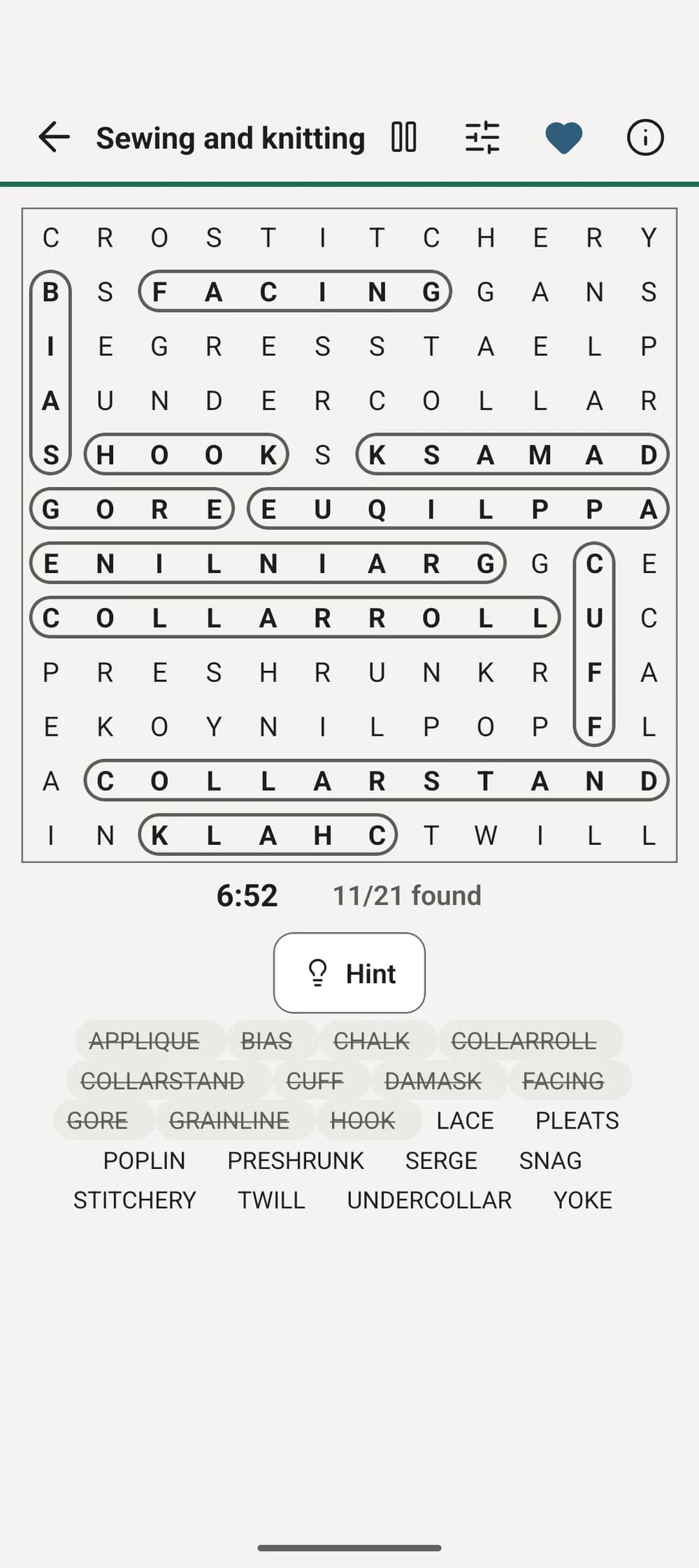 Word search